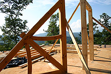 Mountain timber homes