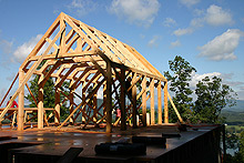 Mountain timber homes