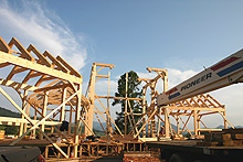Mountain timber homes