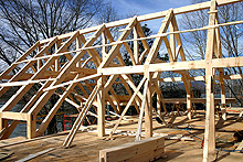 Mountain timber homes