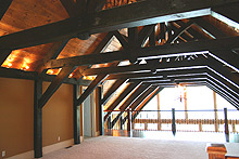 Mountain timber homes