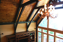 Mountain timber homes