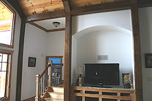 Mountain timber homes