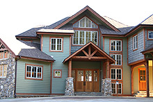 Mountain timber homes