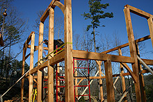 Mountain timber homes