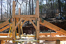 Mountain timber homes